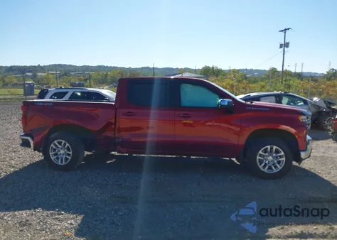 2021 Chevrolet Silverado 1500 4Wd Short Bed Lt from USA, damaged, VIN 1GCUYDED3MZ395046